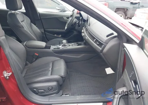 2018 Audi A5 2.0T Premium из США, поврежденный, VIN WAUENCF51JA094572